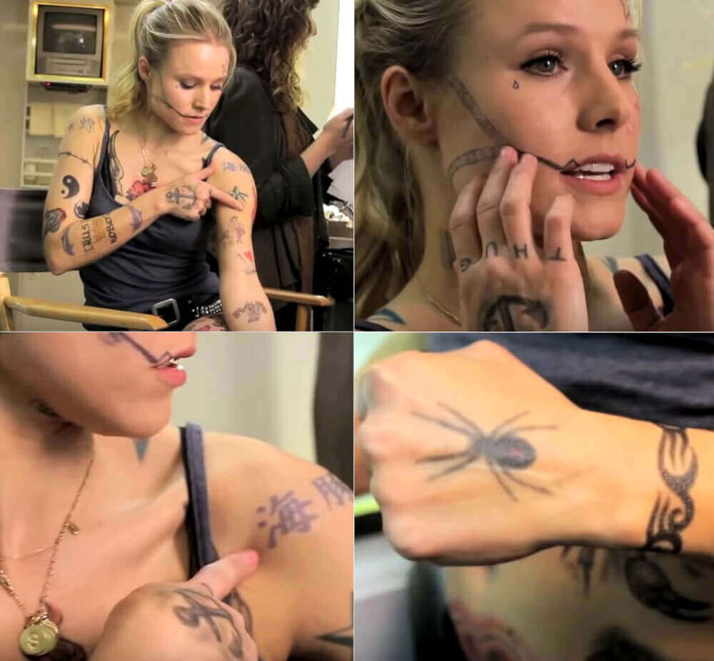 Kristen Bell Tattoos